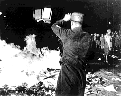 Nazi's Book burning