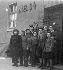 Survivors at Belsen