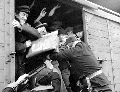 A transport to Treblinka
