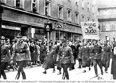 A Nazi
                                                          "parade"
                                                          of the Jews