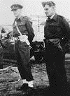 British liberators at
                                          Belsen