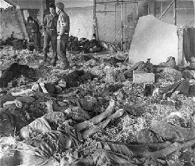 Corpses at
                                                          Nordhausen