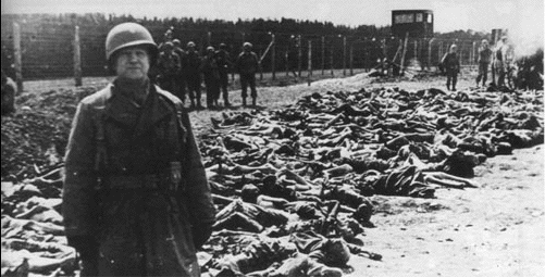 Liberating US Army at
                                              Dachau