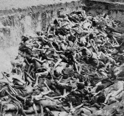 Mass Grave at Bergen-Belsen Camp