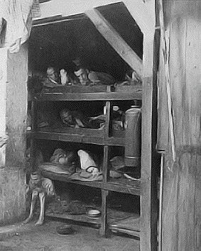 Buchenwald at
                                                  liberation