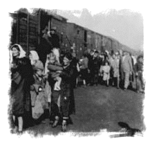 A transport to
                                                        Treblinka