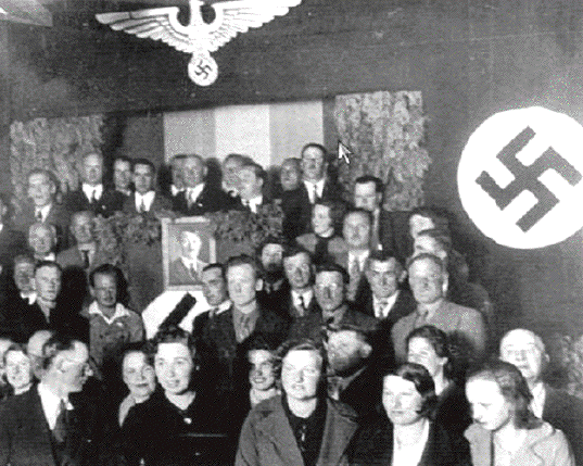 Nazi sympathizers in Bariloche,
                                    Argentina