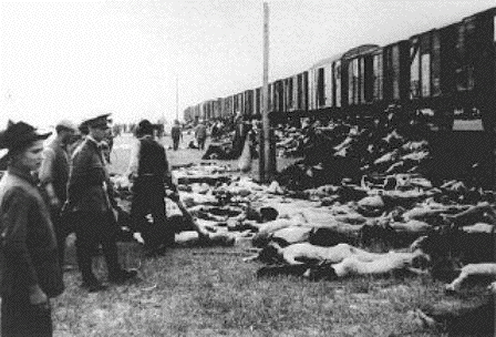 Dead bodies, Iasi Pogrom, Romania