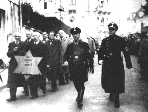 Nazi Germany arresting
                                        Jews