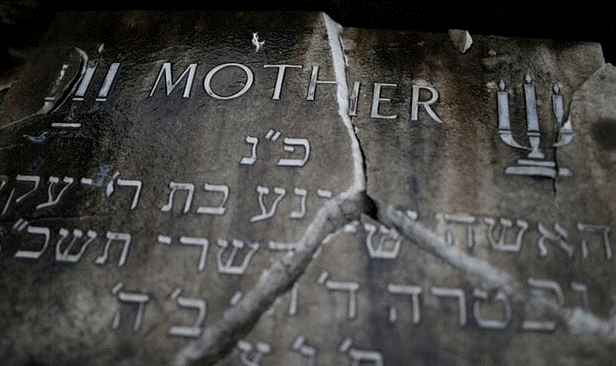 Vandalized Jewish
                                                          Cemetery in
                                                          Blackley,
                                                          Manchester,
                                                          UK.