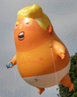 Baby Trump
                                                          Balloon in
                                                          UK.