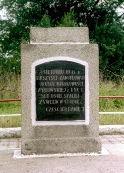 Radzilow
                                                          monument