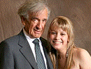 Elie Wiesel with
Sarenka