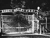 Auschwitz main
                                                          gate