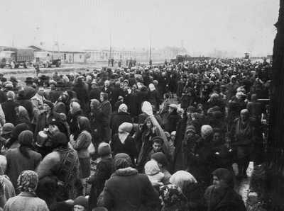 Arrival at
                                          Auschwitz-Birkenau