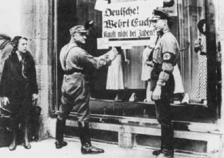 Jewish Boycott, Germany April 1943