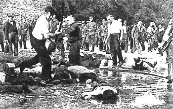 Killing of Jews by
                                                          civilians in
                                                          Kovno