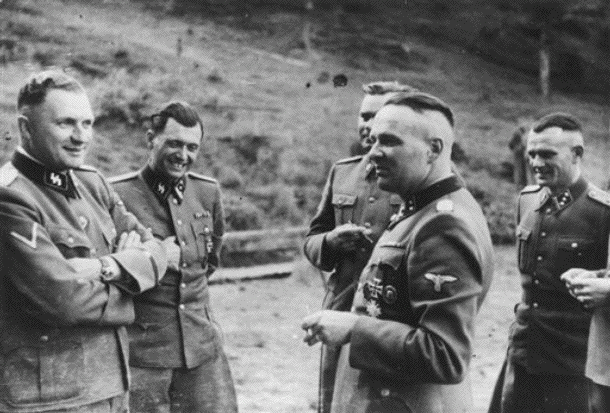 Auschwitz SS officers