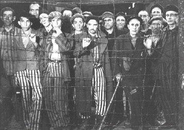 Holocaust survivors
at Buchenwald