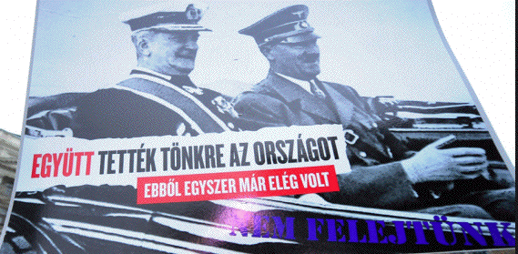 Horthy with Hitler in
                                                          !938.